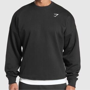 Gymshark Black Crewneck Sweater Size L
